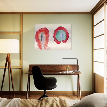WHEAT AND WORMWOOD 1922 - Hilma af Klint Brushed Aluminum Print - 70x100 cm / 28x40 inches | Hilma af Klint Aluminum Print | Hilma af Klint Prints
