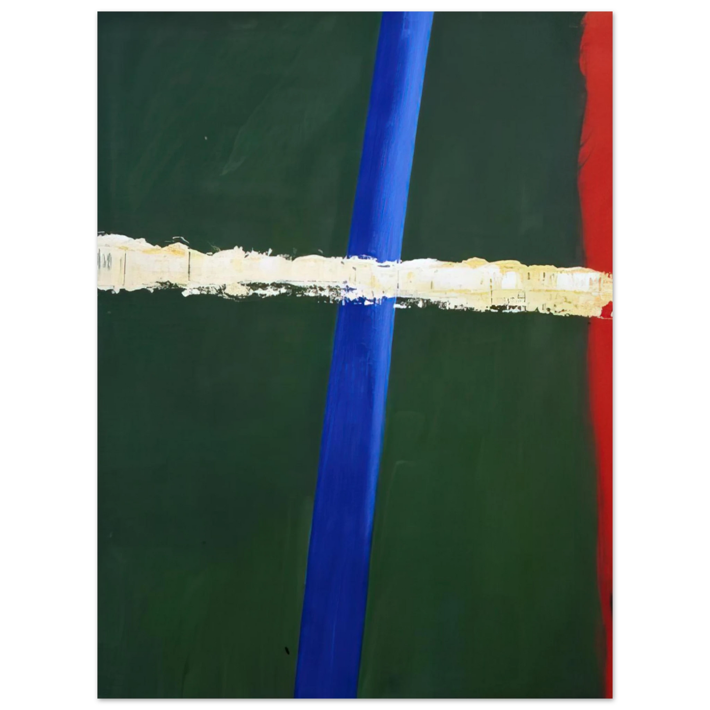 Raoul De Keyser - Steek 1 - 2005  75x100 cm / 30x40inches Fine Art Poster