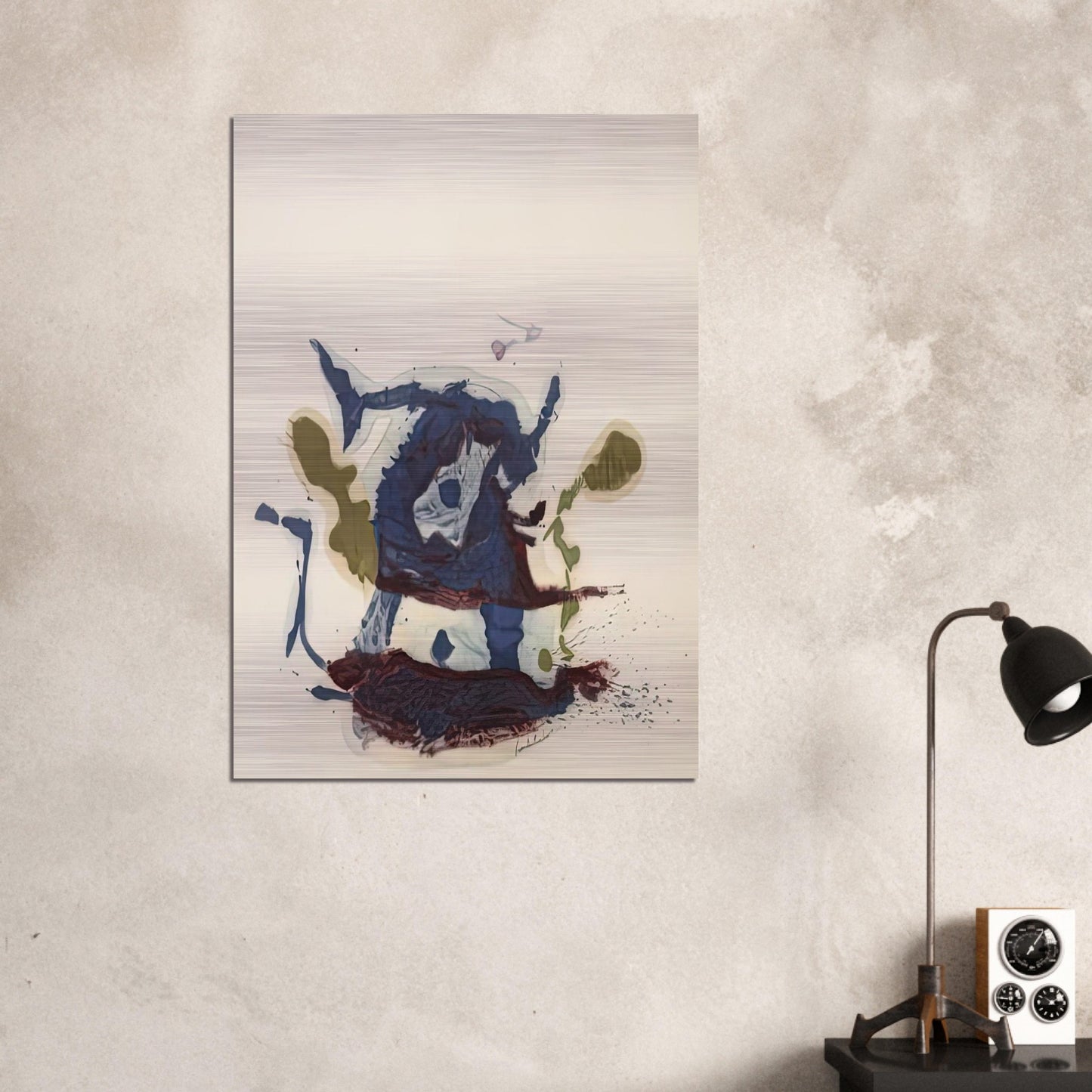 Vessel, 1961- - Helen Frankenthaler Brushed Aluminum Print - 70x100 cm / 28x40 inches | Helen Frankenthaler Aluminum Print | Helen Frankenthaler Prints