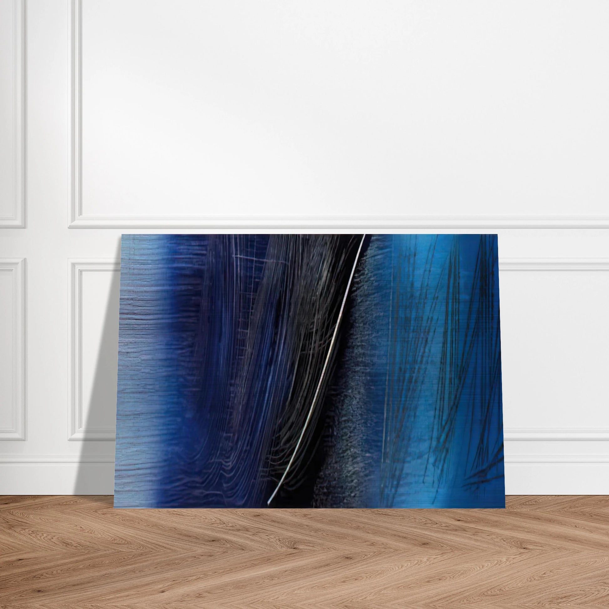 Untitled T1962-L7 - 1962 - Hans Hartung Brushed Aluminum Print - 70x100 cm / 28x40 inches | Hans Hartung Aluminum Print | Hans Hartung Prints