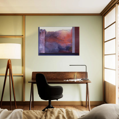 Rose's Painting - 1986 - Ronnie Landfield Brushed Aluminum Print - 70x100 cm / 28x40 inches | Ronnie Landfield Aluminum Print | Ronnie Landfield Prints