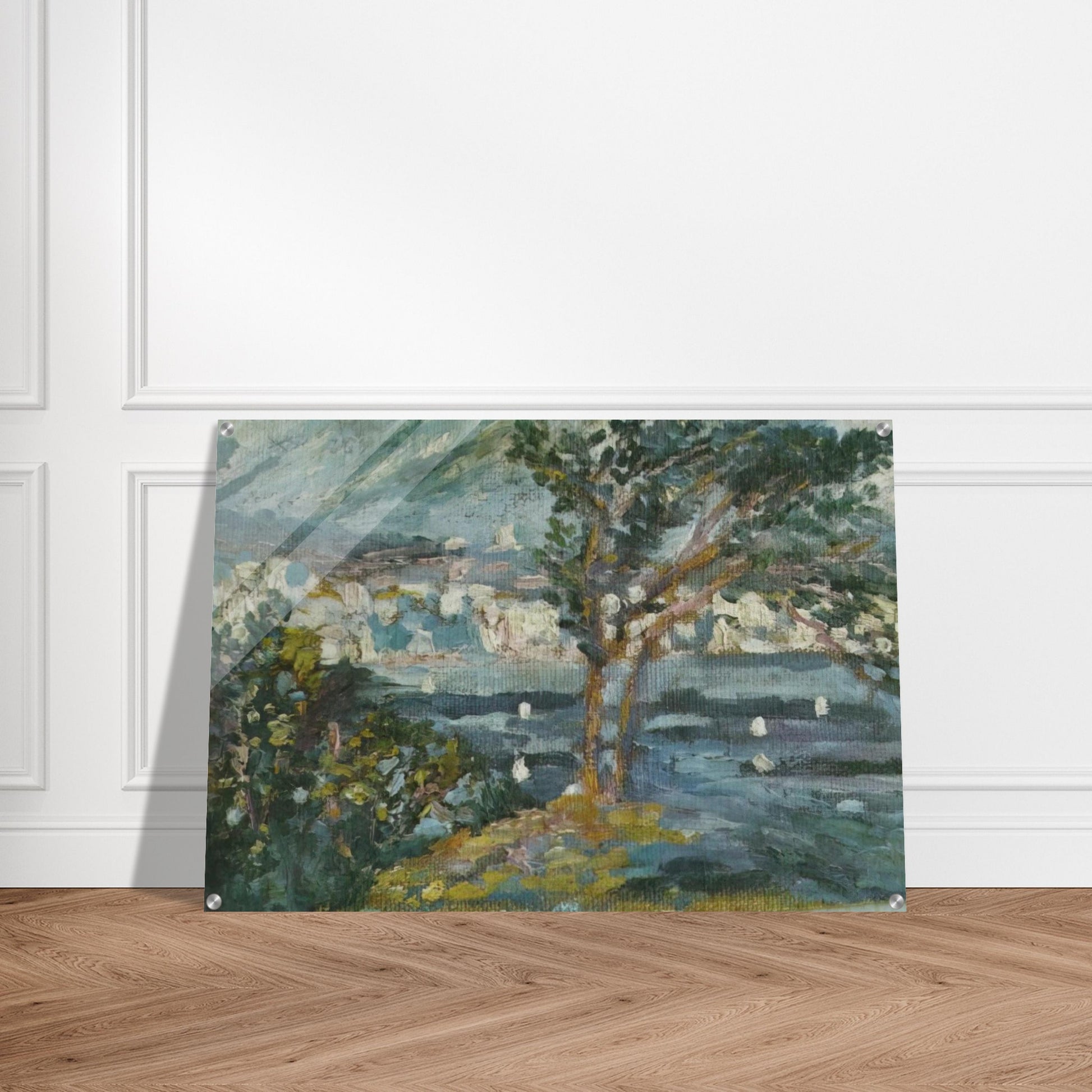 LANDSCAPE CADAQUES 1920 - Salvador Dali Acrylic Print - 70x100 cm / 28x40″ inches