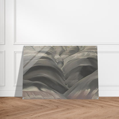 Black Place I - Georgia O'Keeffe Acrylic Print - 70x100 cm / 28x40″ inches