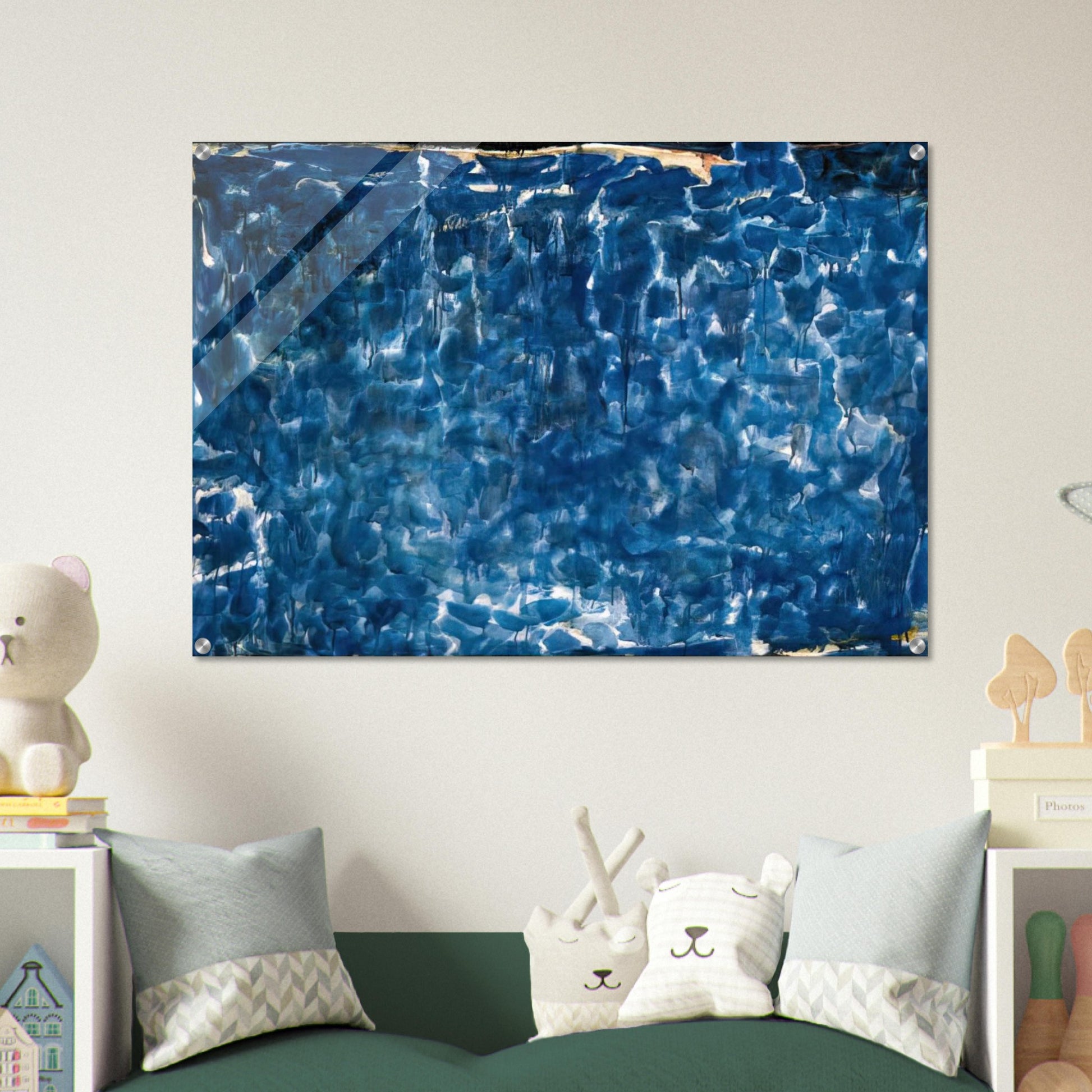 Untitled  SFP53-31  - Sam Francis Acrylic Print - 70x100 cm / 28x40″ inches