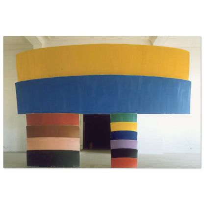 Entrance - 1972 - Ron Gorchov Art Prints - 100x150 cm / 40x60″ inches | Ron Gorchov Poster | Ron Gorchov Prints