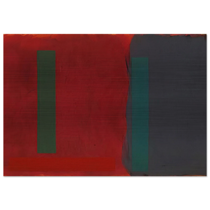 Paris Green - 1990 - Doug Ohlson Brushed Aluminum Print - 70x100 cm / 28x40 inches | Doug Ohlson Aluminum Print | Doug Ohlson Prints