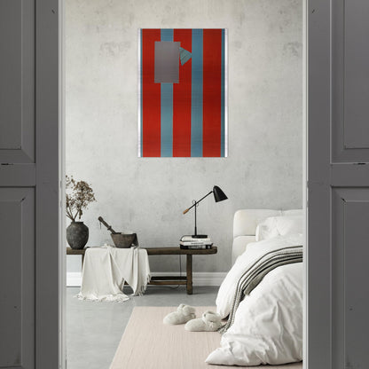Castle Banner 5 - Sam Gilliam Brushed Aluminum Print - 70x100 cm / 28x40 inches | Sam Gilliam Aluminum Print | Sam Gilliam Prints
