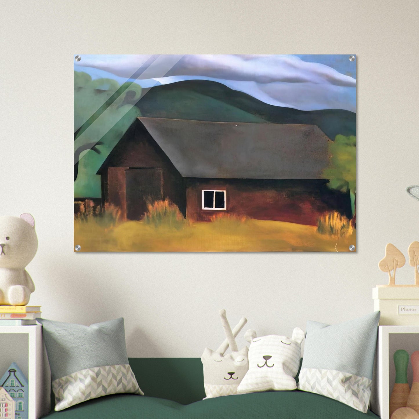 My Shanty, Lake George - Georgia O'Keeffe Acrylic Print - 70x100 cm / 28x40″ inches