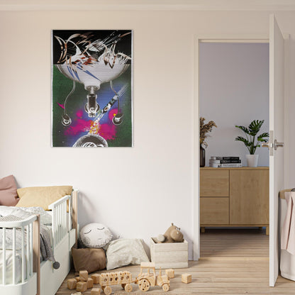 Where the Water Goes - James Rosenquist Brushed Aluminum Print - 70x100 cm / 28x40 inches | James Rosenquist Aluminum Print | James Rosenquist Prints