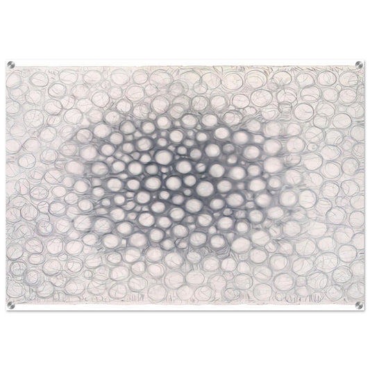 Light Gathers to the Question of No - Richard Pousette-Dart Acrylic Print - 70x100 cm / 28x40″ inches