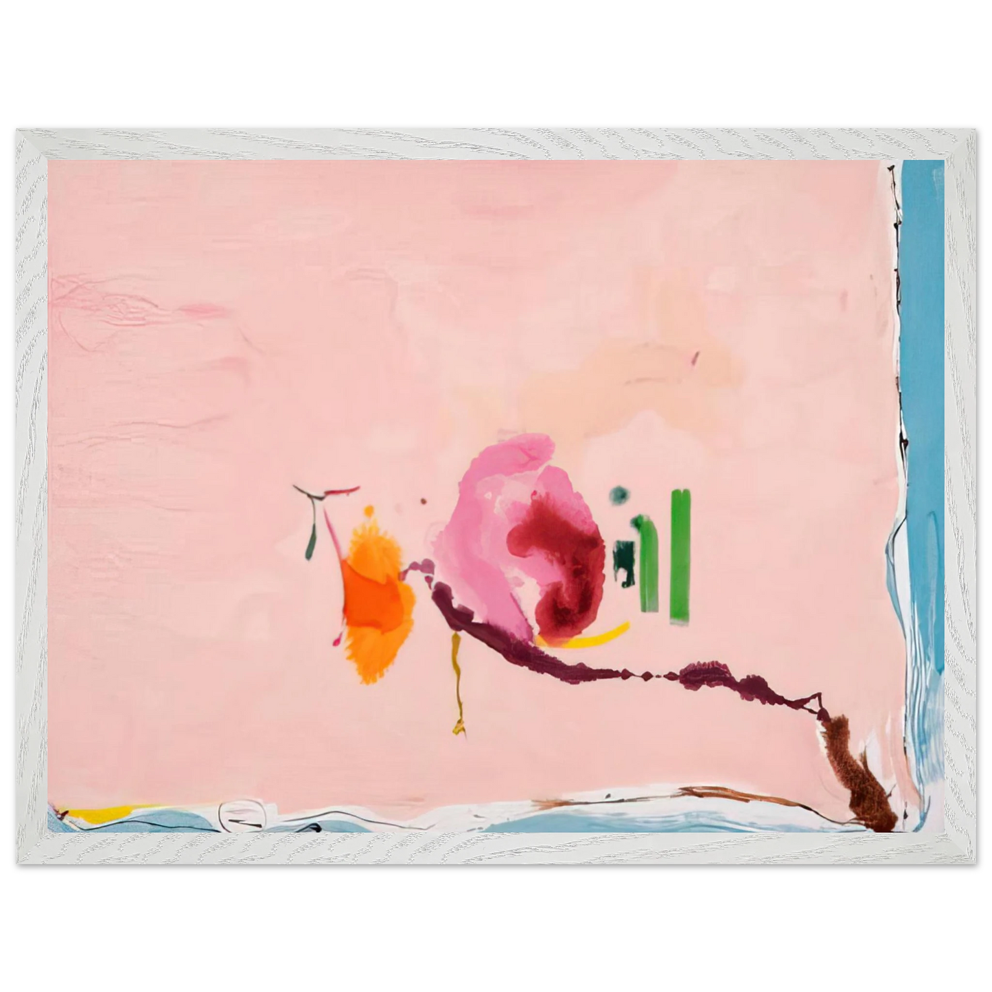 Helen Frankenthaler - Flirt - 1995 Wall art - A2 (42 x 59.4  cm) - Fine Art Poster - -