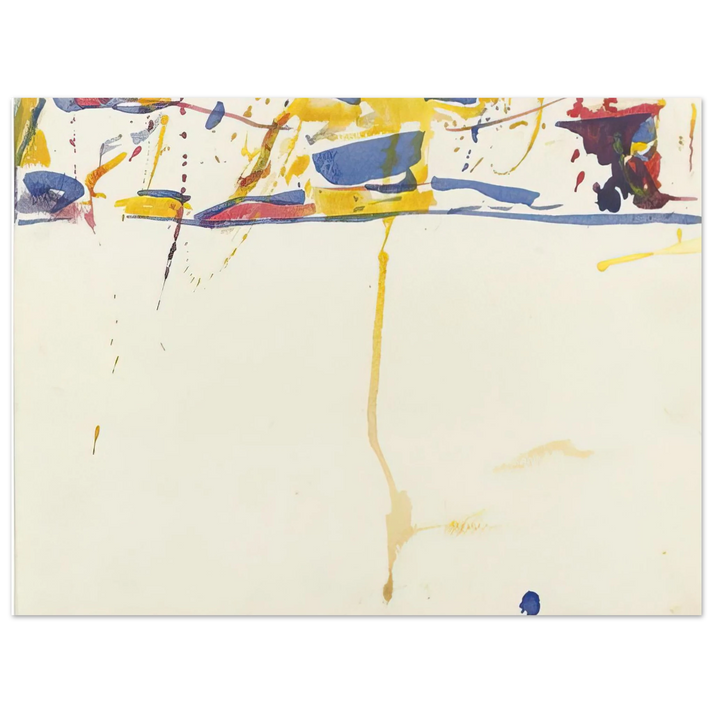 Sam Francis - SF59-040  75x100 cm / 30x40inches Fine Art Poster