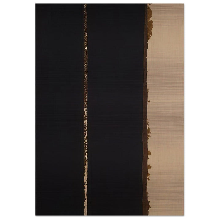 Umber Blue - 1991 - Yun Hyong-keun Brushed Aluminum Print - 70x100 cm / 28x40 inches | Yun Hyong-keun Aluminum Print | Yun Hyong-keun Prints