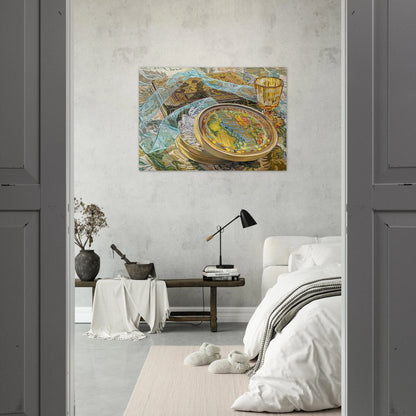 TURKISH DELIGHT 2003 - Janet Fish Brushed Aluminum Print - 70x100 cm / 28x40 inches | Janet Fish Aluminum Print | Janet Fish Prints