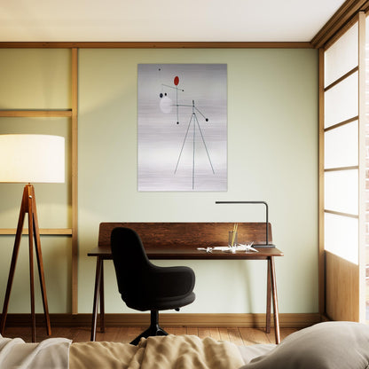 UNTITLED 1934 - Alexander Calder Brushed Aluminum Print - 70x100 cm / 28x40 inches | Alexander Calder Aluminum Print | Alexander Calder Prints