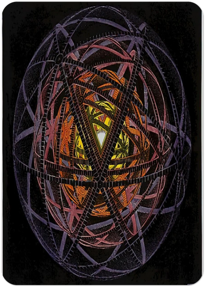 CONCENTRIC RINDS COLOUR By MC Escher Pack of 10 Post Cards | MC Escher Post Cards | A6 (10.5 x 14.8 cm) - 4.1 x 5.8 inches