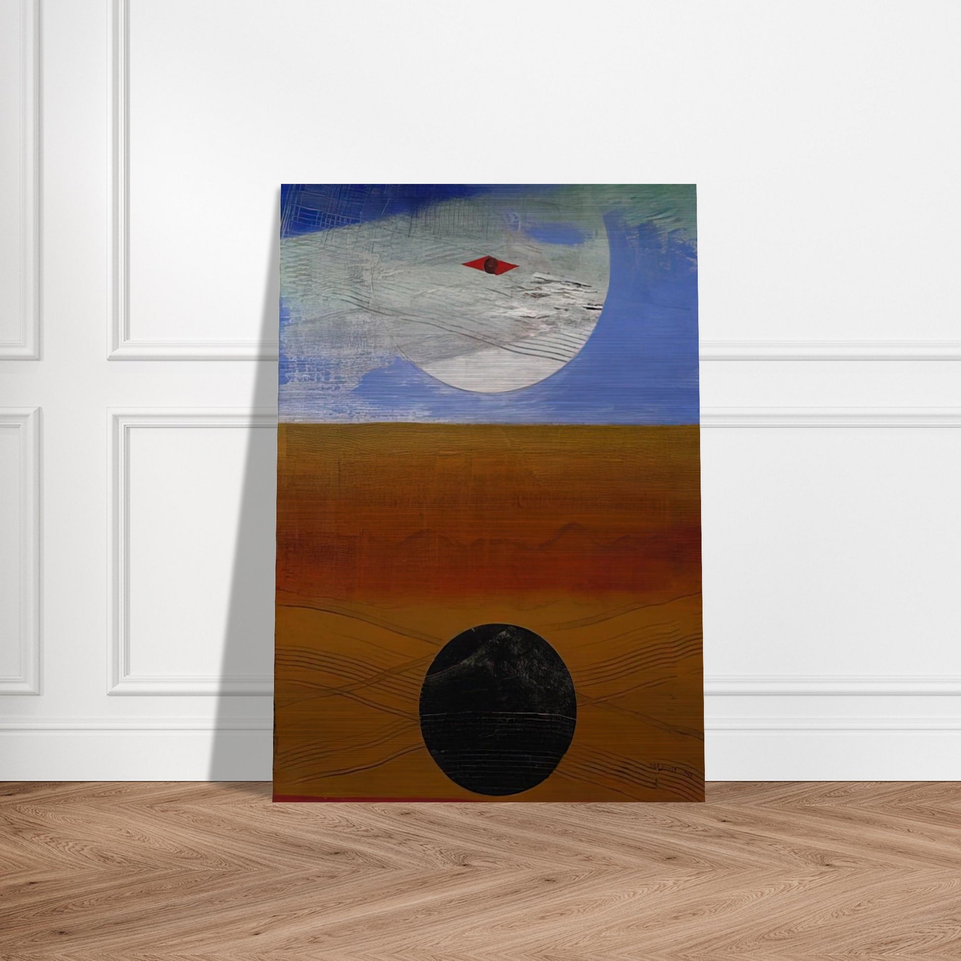 Sea and Sun - Max Ernst Brushed Aluminum Print - 70x100 cm / 28x40 inches | Max Ernst Aluminum Print | Max Ernst Prints