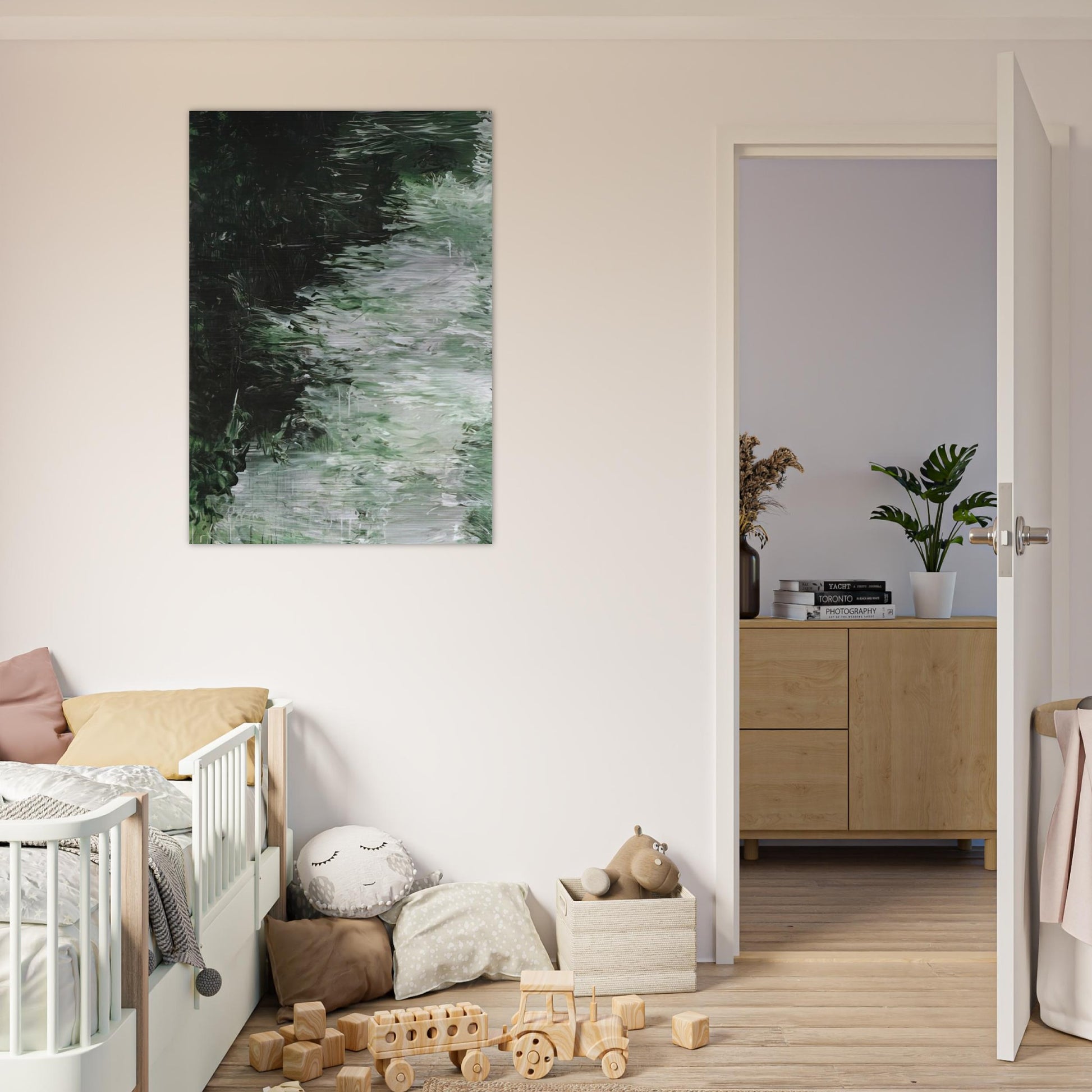 Untitled Part VII - Cy Twombly Brushed Aluminum Print - 70x100 cm / 28x40 inches | Cy Twombly Aluminum Print | Cy Twombly Prints