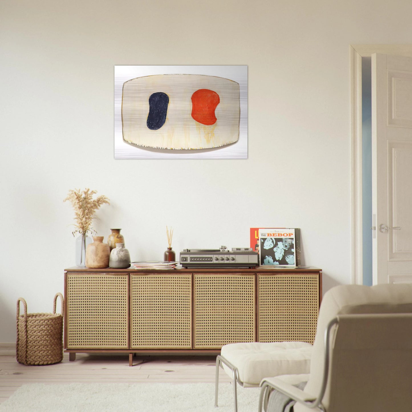 La Piva - 2012 - Ron Gorchov Brushed Aluminum Print - 70x100 cm / 28x40 inches | Ron Gorchov Aluminum Print | Ron Gorchov Prints