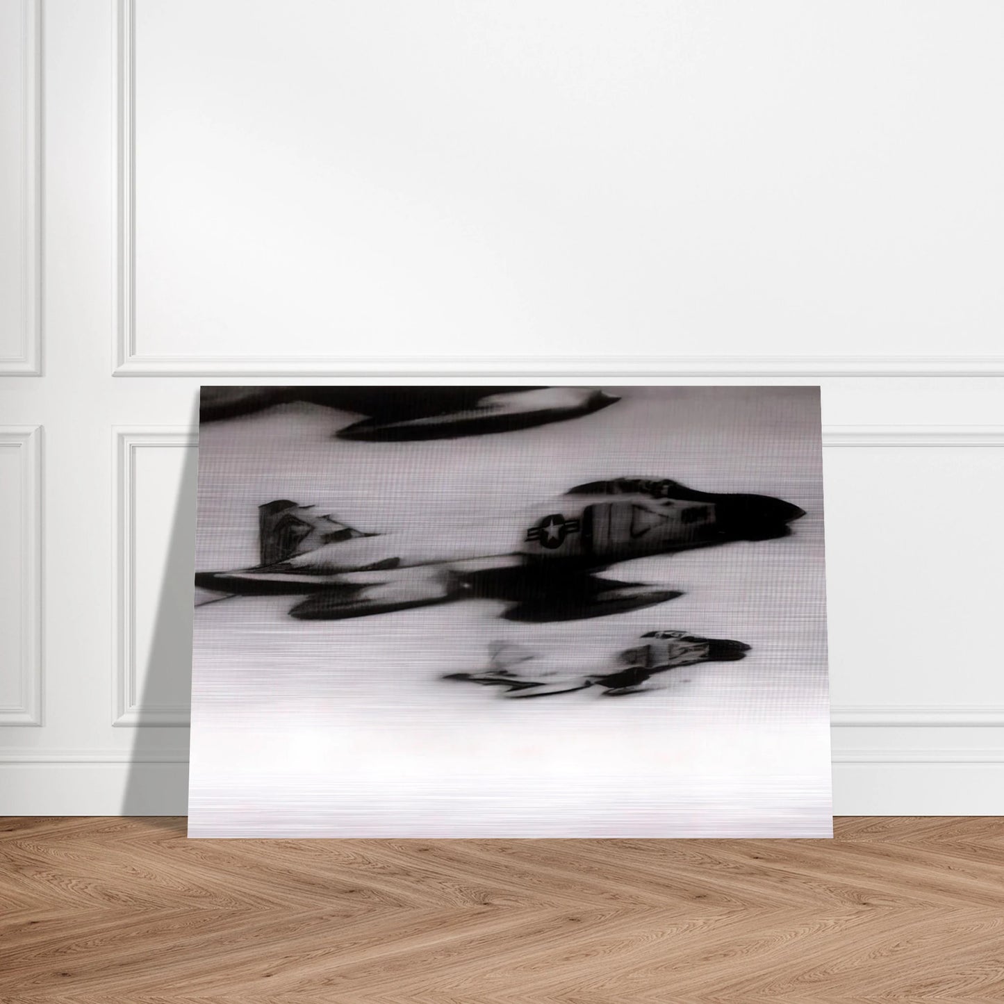 PHANTOM INTERCEPTORS - Gerhard Richter Brushed Aluminum Print - 70x100 cm / 28x40 inches | Gerhard Richter Aluminum Print | Gerhard Richter Prints