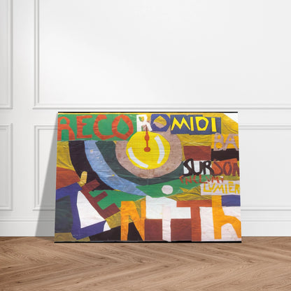ZENITH - Sonia Delaunay Brushed Aluminum Print - 70x100 cm / 28x40 inches | Sonia Delaunay Aluminum Print | Sonia Delaunay Prints