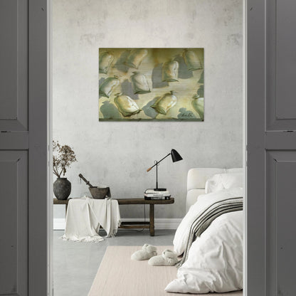 SET DESIGN FOR THE BALLET LOS SACOS DEL MOLINERO 2 - Salvador Dali Brushed Aluminum Print - 70x100 cm / 28x40 inches | Salvador Dali Aluminum Print | Salvador Dali Prints
