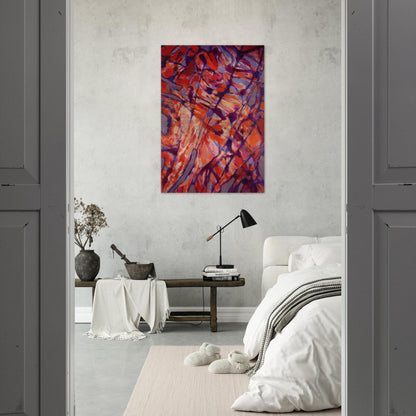 Terre assoiffée I - 1966 - Alfred Manessier Brushed Aluminum Print - 70x100 cm / 28x40 inches | Alfred Manessier Aluminum Print | Alfred Manessier Prints