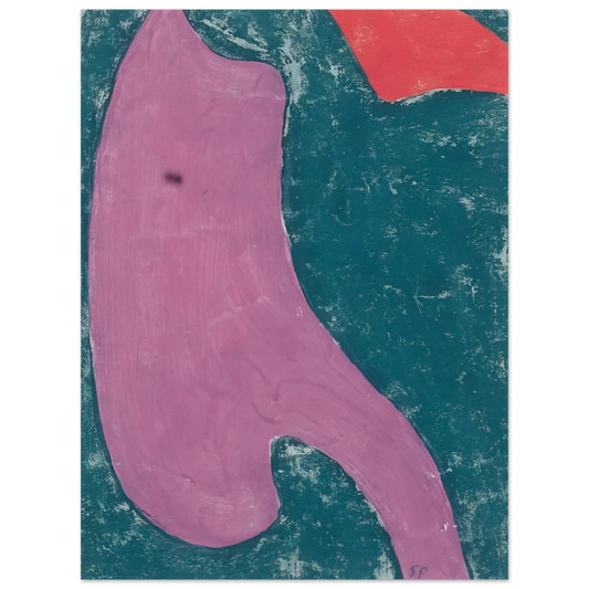 Serge Poliakoff - Etude de tissu - 1946  75x100 cm / 30x40inches Fine Art Poster