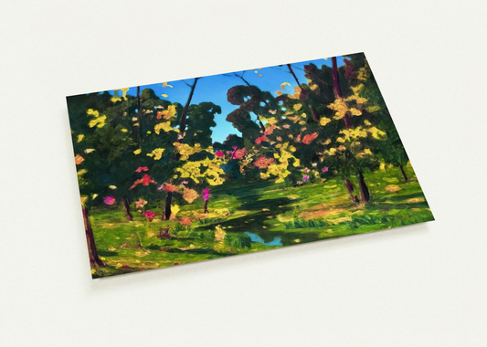 Autumn By Arkhyp Kuindzhi Pack of 10 Post Cards | Arkhyp Kuindzhi Post Cards | A6 (10.5 x 14.8 cm) - 4.1 x 5.8 inches