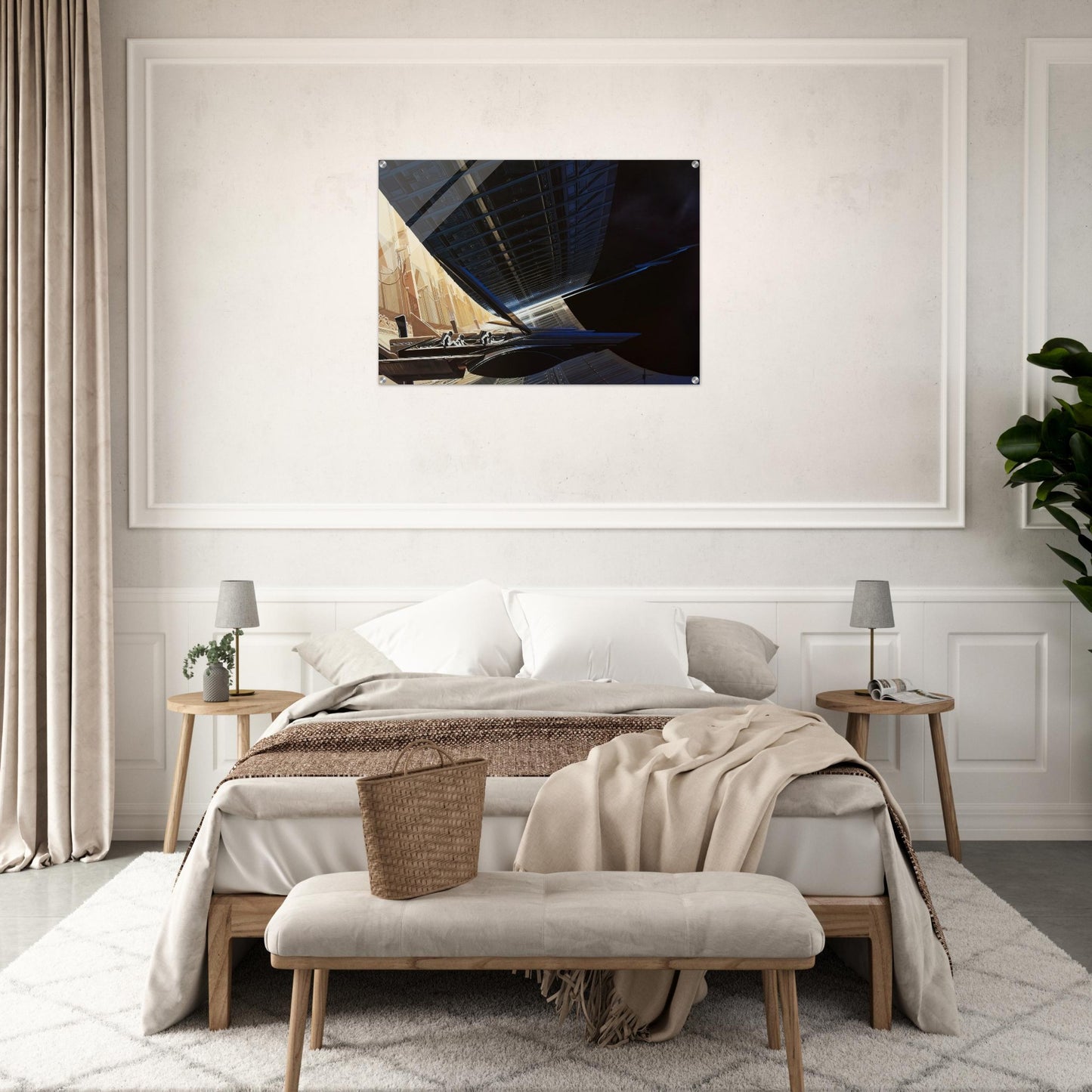Syd Mead - Syd Mead Acrylic Print - 70x100 cm / 28x40″ inches