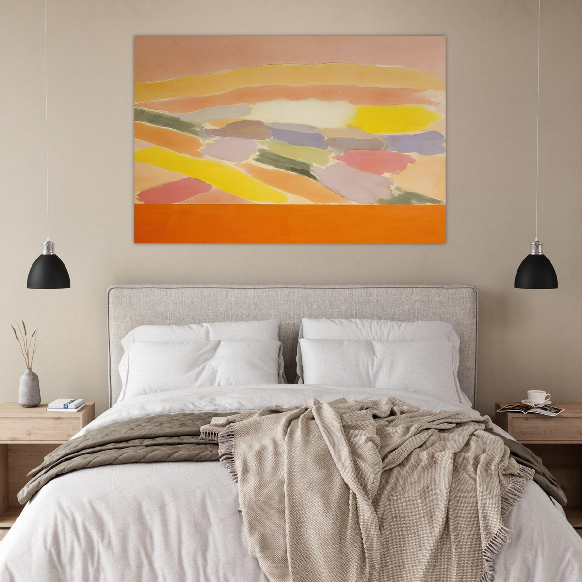 Arielle - 1978 - Ronnie Landfield Art Prints - 100x150 cm / 40x60″ inches | Ronnie Landfield Poster | Ronnie Landfield Prints