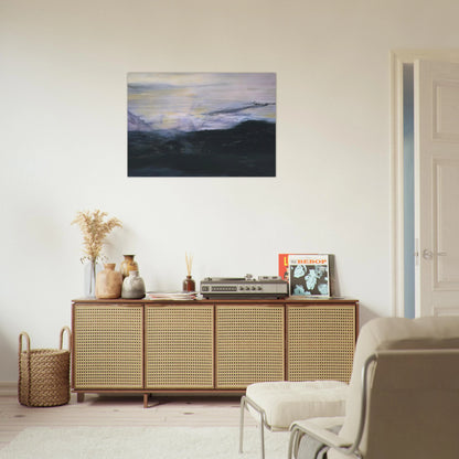 15 02 2001 2001 - Zao Wou-Ki Brushed Aluminum Print - 70x100 cm / 28x40 inches | Zao Wou-Ki Aluminum Print | Zao Wou-Ki Prints
