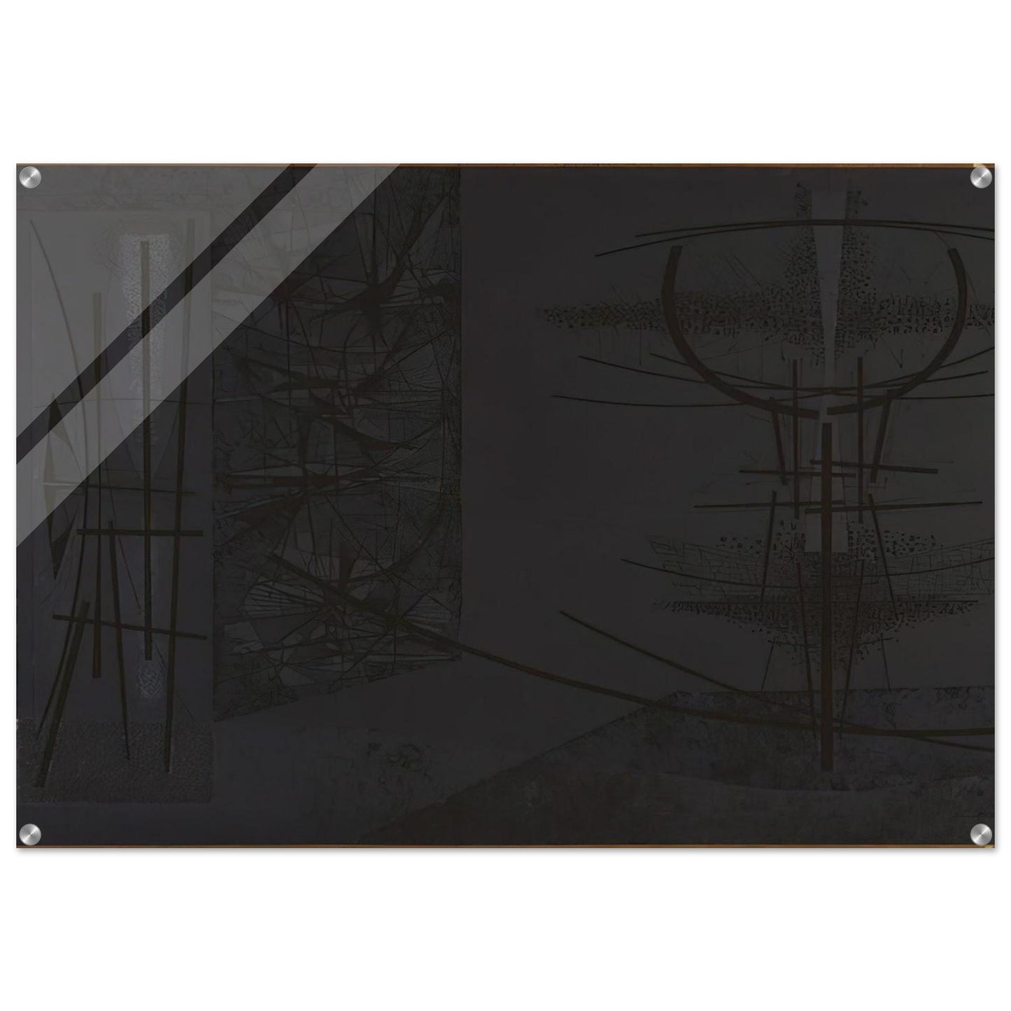 Stillness - 1956 - Jimmy Ernst Acrylic Print - 70x100 cm / 28x40″ inches