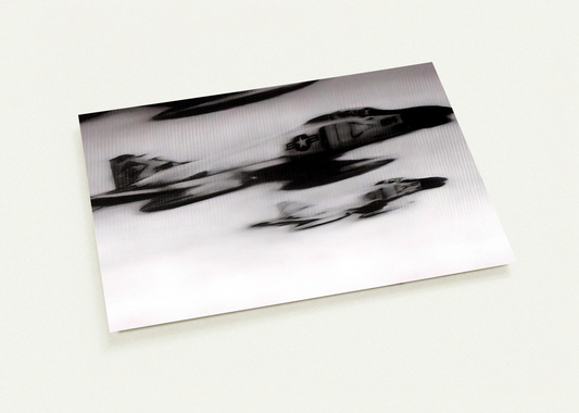 PHANTOM INTERCEPTORS By Gerhard Richter Pack of 10 Post Cards | Gerhard Richter Post Cards | A6 (10.5 x 14.8 cm) - 4.1 x 5.8 inches