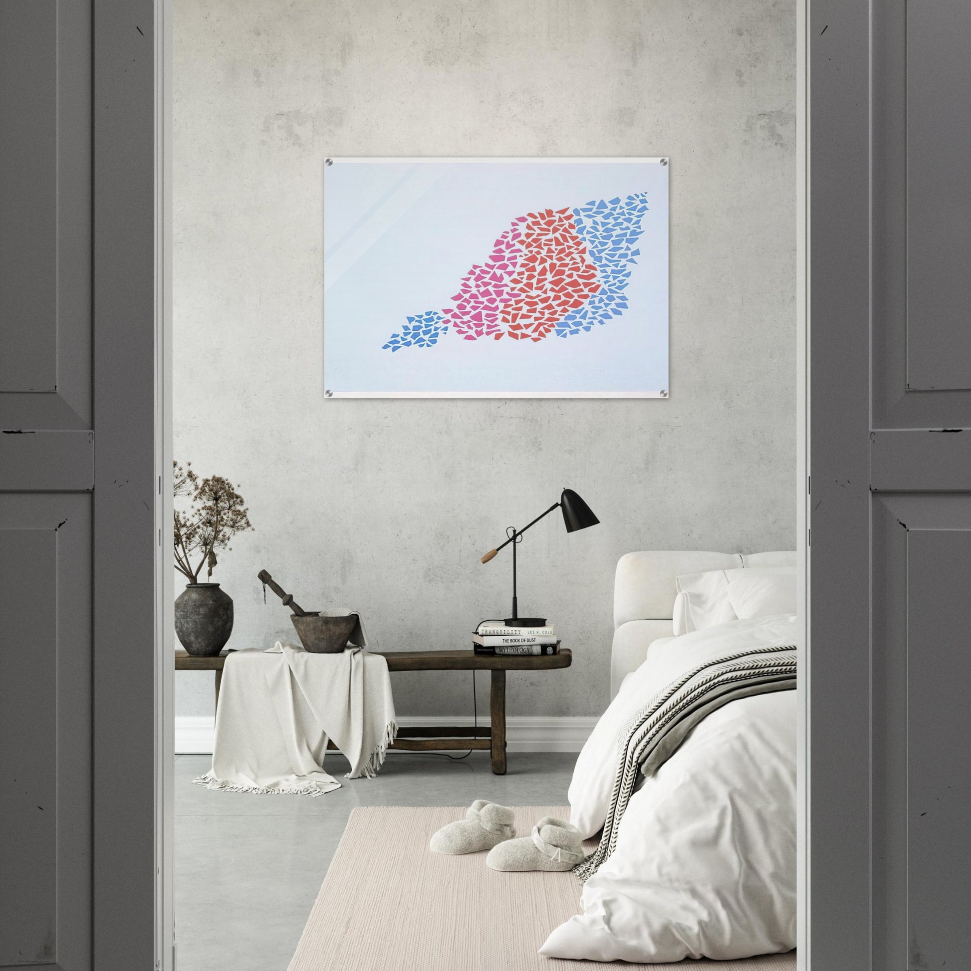 Confetti Pattern Portfolio #2 - 1973 - Robert Goodnough Acrylic Print - 70x100 cm / 28x40″ inches | Robert Goodnough Wall Art | Robert Goodnough Prints