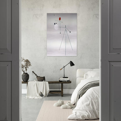 UNTITLED 1934 - Alexander Calder Brushed Aluminum Print - 70x100 cm / 28x40 inches | Alexander Calder Aluminum Print | Alexander Calder Prints
