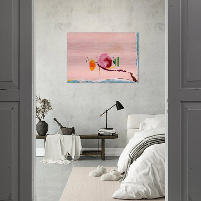 Flirt - 1995 - Helen Frankenthaler Brushed Aluminum Print - 70x100 cm / 28x40 inches | Helen Frankenthaler Aluminum Print | Helen Frankenthaler Prints