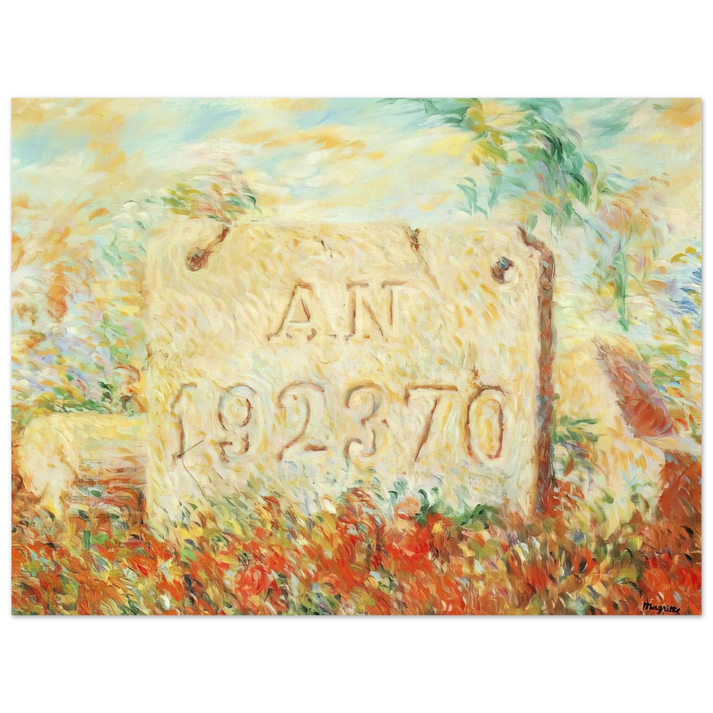 Rene Magritte - THE SMILE 1943  75x100 cm / 30x40inches Fine Art Poster