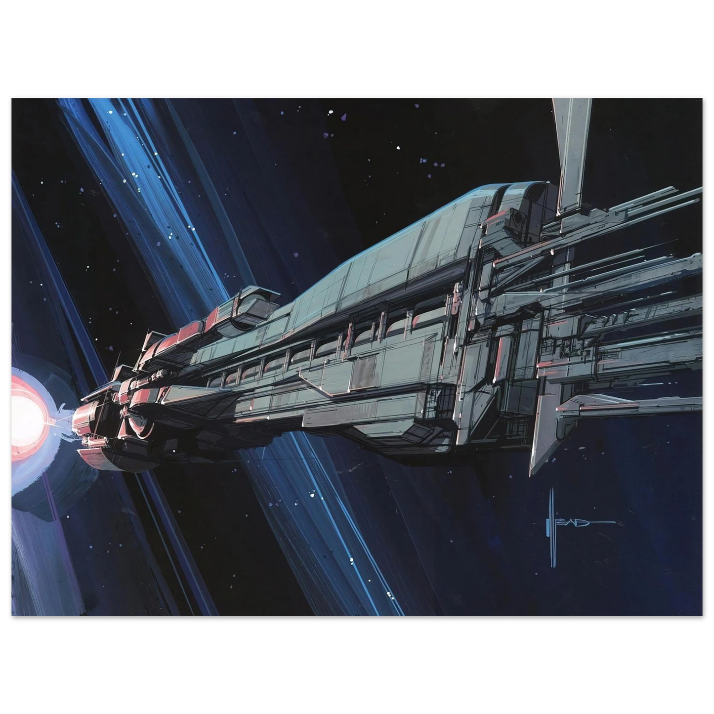 Syd Mead - Syd Mead  75x100 cm / 30x40inches Fine Art Poster