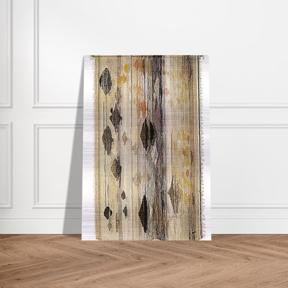 FLOATING SHAPES 1958 - Lenore Tawney Brushed Aluminum Print - 70x100 cm / 28x40 inches | Lenore Tawney Aluminum Print | Lenore Tawney Prints