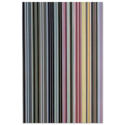 Alice Tully Hall Sampler - 1961 - Gene Davis Art Prints - 100x150 cm / 40x60″ inches | Gene Davis Poster | Gene Davis Prints