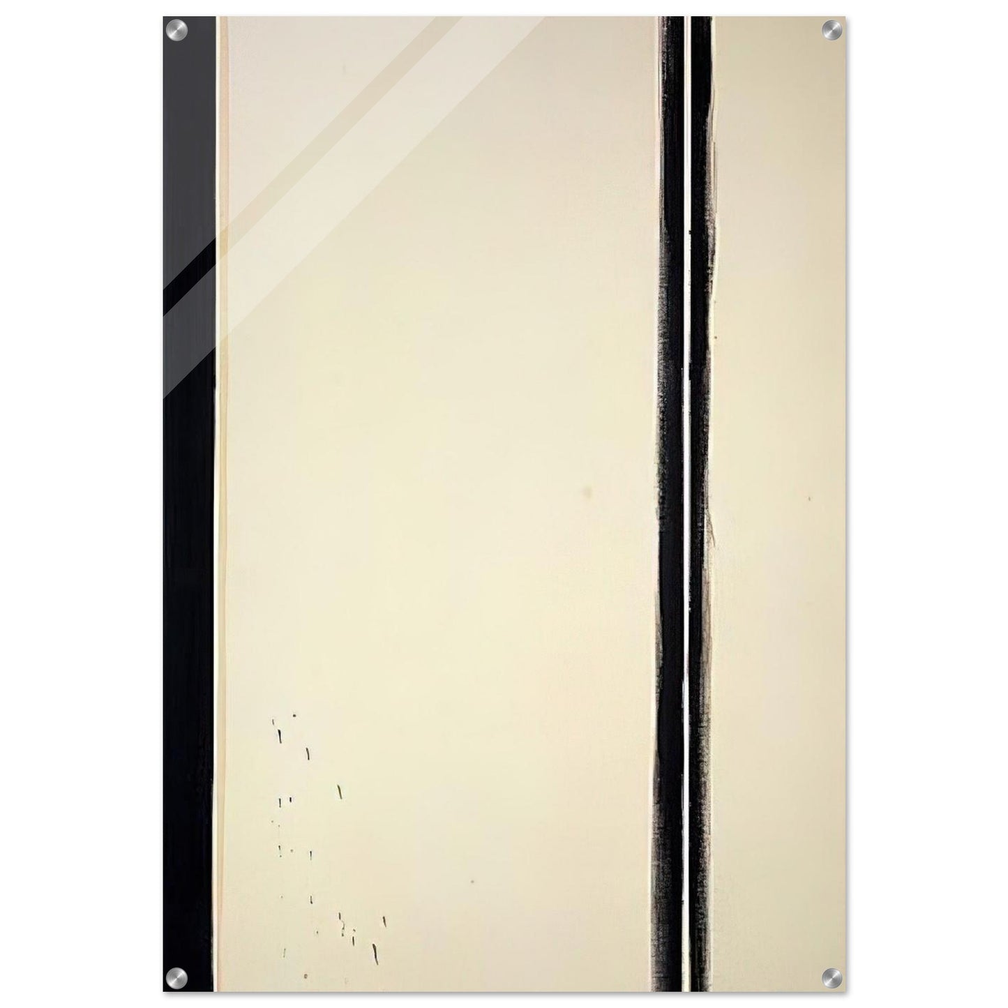 The Station of the Cross - Fourth Station - Barnett Newman Acrylic Print - 70x100 cm / 28x40″ inches | Barnett Newman Wall Art | Barnett Newman Prints