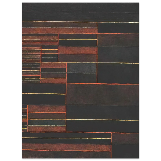 Paul Klee - IN THE CURRENT SIX THRESHOLDS 1929  75x100 cm / 30x40inches Fine Art Poster
