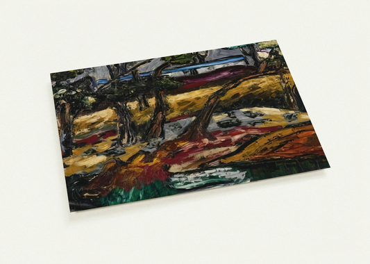 Landscape - Expressionism By Forrest Bess Pack of 10 Post Cards | Forrest Bess Post Cards | A6 (10.5 x 14.8 cm) - 4.1 x 5.8 inches
