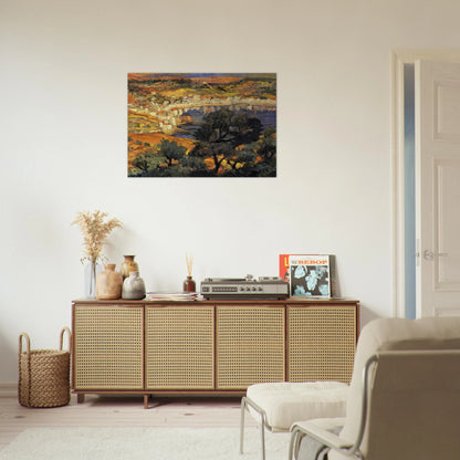 CADAQUES 3 - Salvador Dali Brushed Aluminum Print - 70x100 cm / 28x40 inches | Salvador Dali Aluminum Print | Salvador Dali Prints