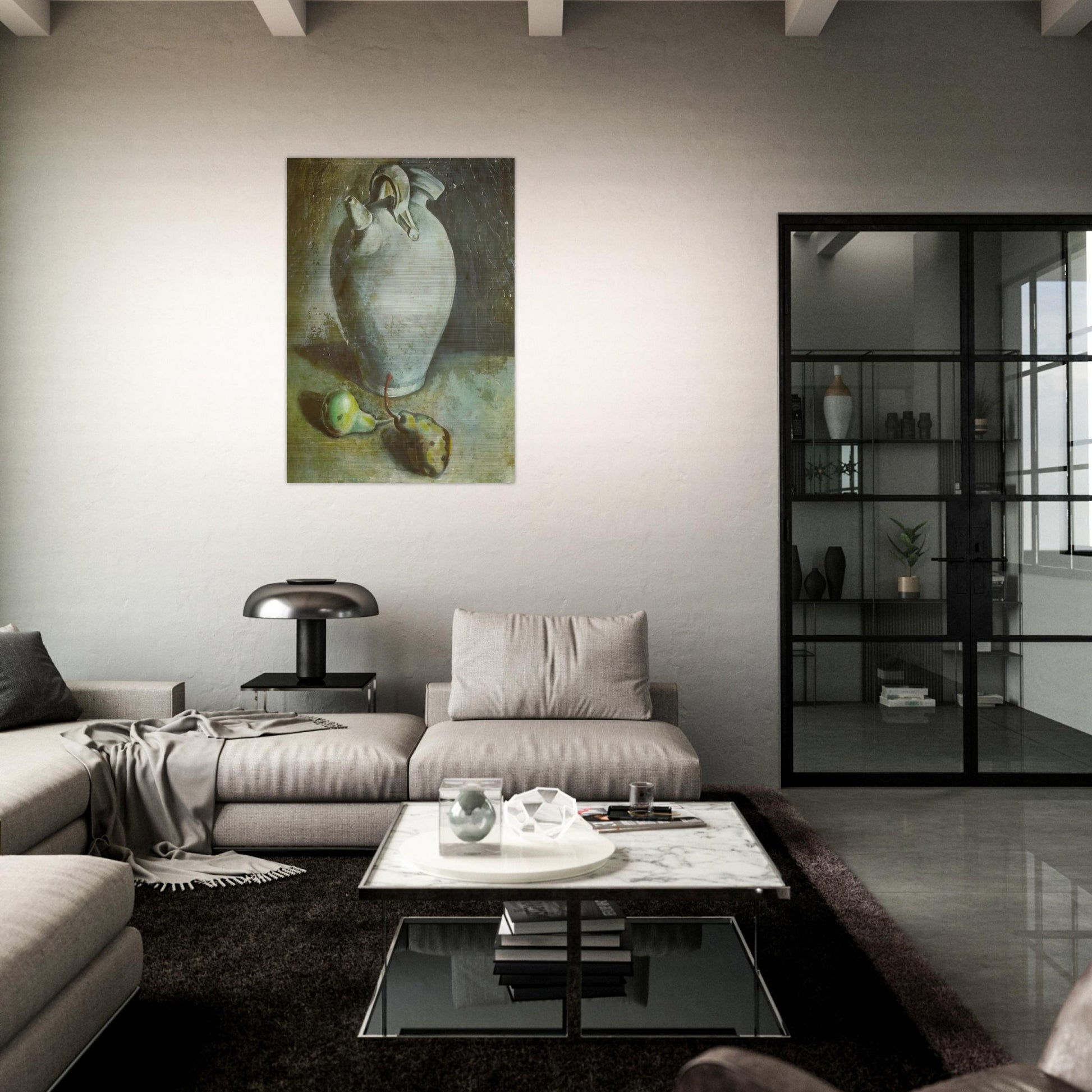 JUG 1923 - Salvador Dali Brushed Aluminum Print - 70x100 cm / 28x40 inches | Salvador Dali Aluminum Print | Salvador Dali Prints