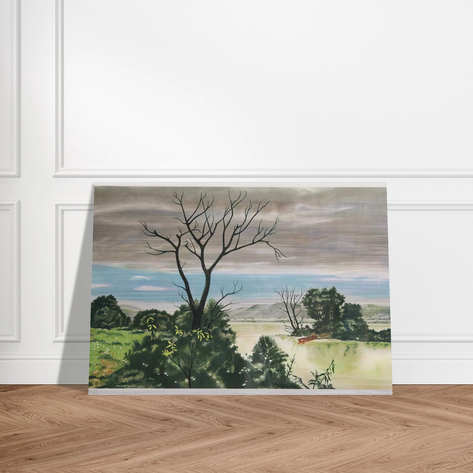 Untitled - Early Spring Landscape - 1979 - Clarence Holbrook Carter Brushed Aluminum Print - 70x100 cm / 28x40 inches | Clarence Holbrook Carter Aluminum Print | Clarence Holbrook Carter Prints