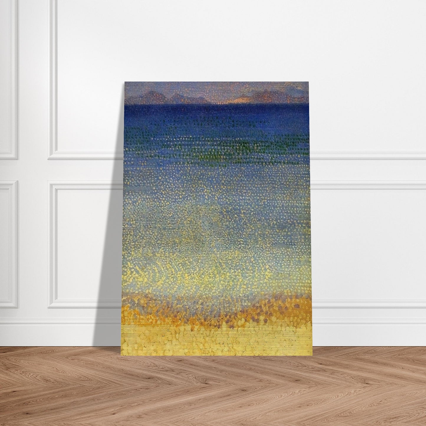 The Iles d'Or The Iles d'Hyeres, Var - Henri-Edmond Cross Brushed Aluminum Print - 70x100 cm / 28x40 inches | Henri-Edmond Cross Aluminum Print | Henri-Edmond Cross Prints