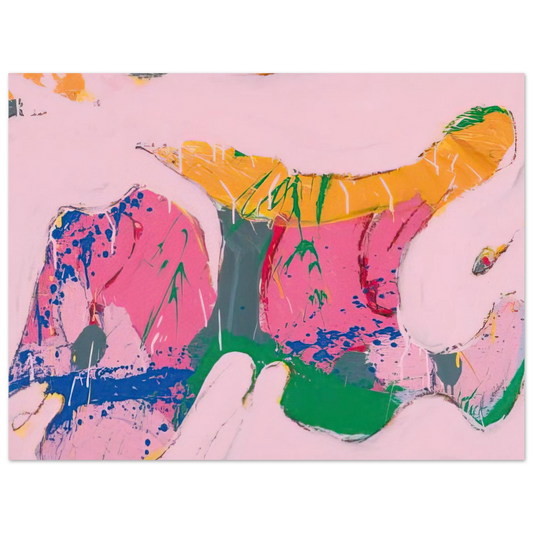 Norman Bluhm - Uranus - 1974  75x100 cm / 30x40inches Fine Art Poster