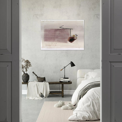14.X.58 - 1958 - Julius Bissier Brushed Aluminum Print - 70x100 cm / 28x40 inches | Julius Bissier Aluminum Print | Julius Bissier Prints